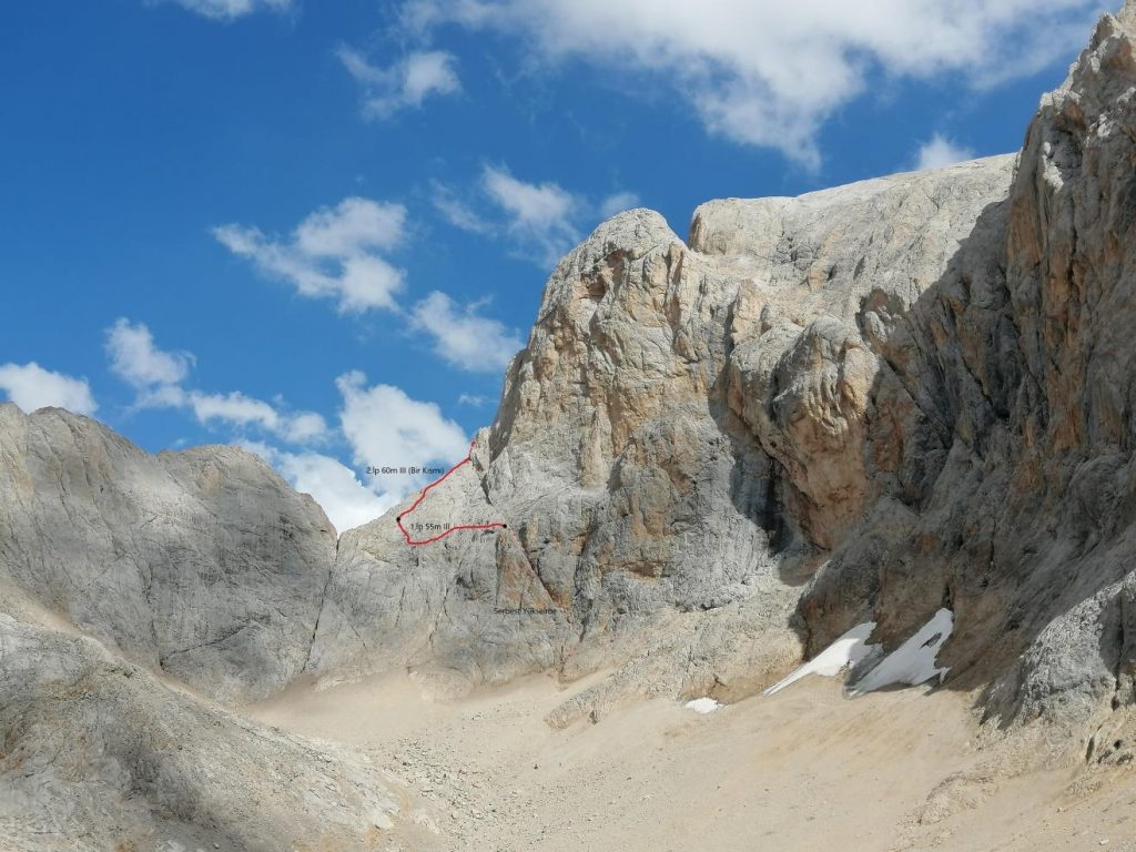 Fotoğraf 2: Mevsimlik Göl tarafından Yaklaşım ve Başlangıç topo